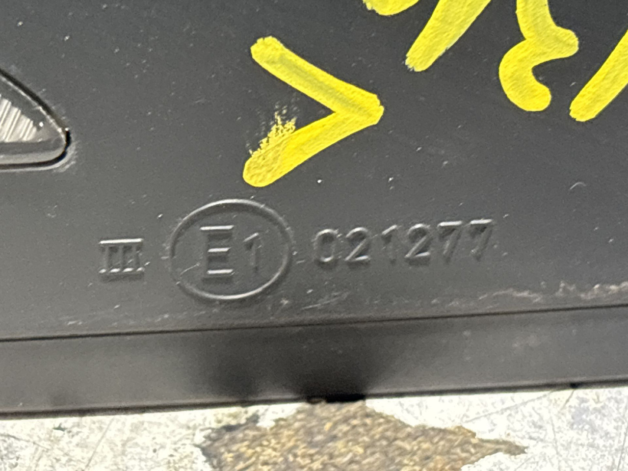 DIJELOVI RETROVIZOR VW GOLF 7 > 12-16 E1021277