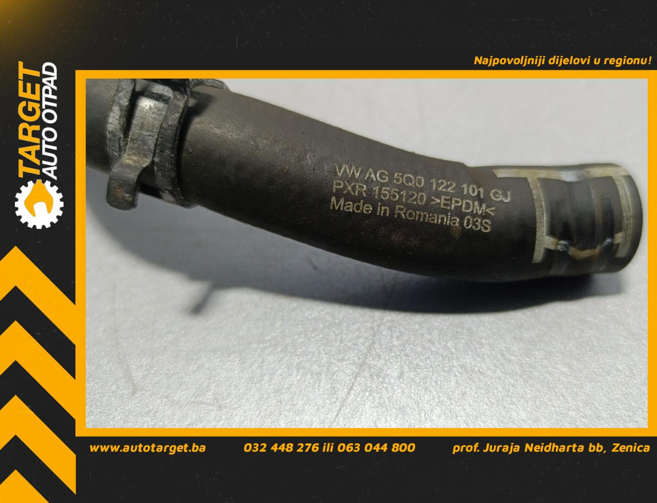 DIJELOVI CRIJEVO VW PASSAT B8 > 14-19 2.0 5Q0122101GJ