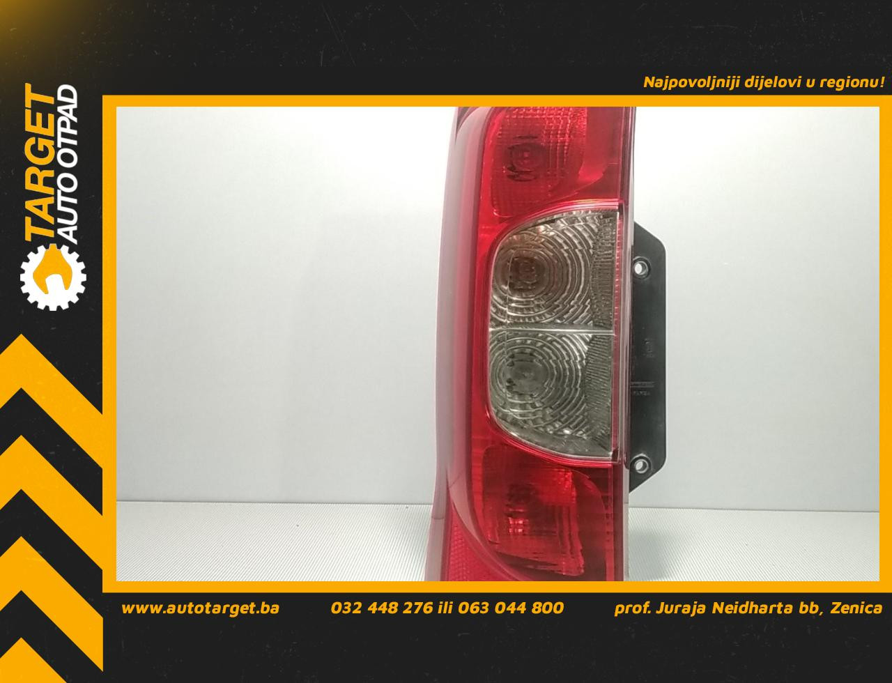 STOP SVJETLO FIAT QUBO > 08-16 01391434080E