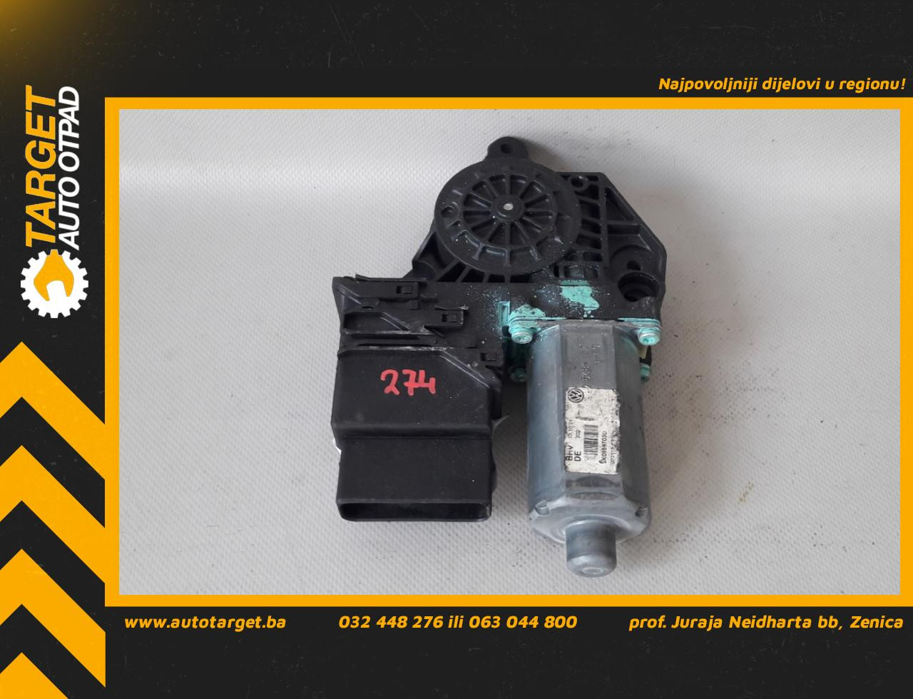 MOTORIC PODIZACA STAKLA VW GOLF 6 > 08-12 5K0959703D 0130821430