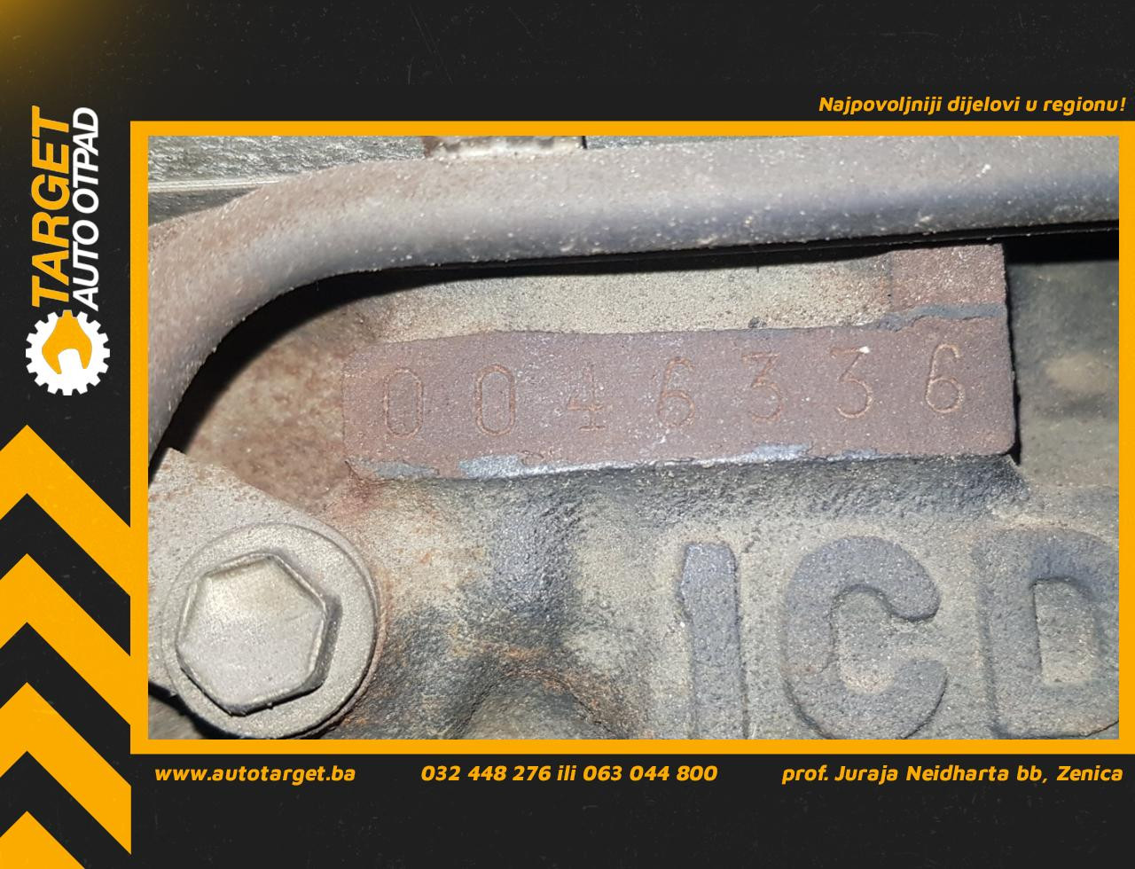 DIJELOVI MOTOR TOYOTA COROLLA > 00-02 2.0 1CD