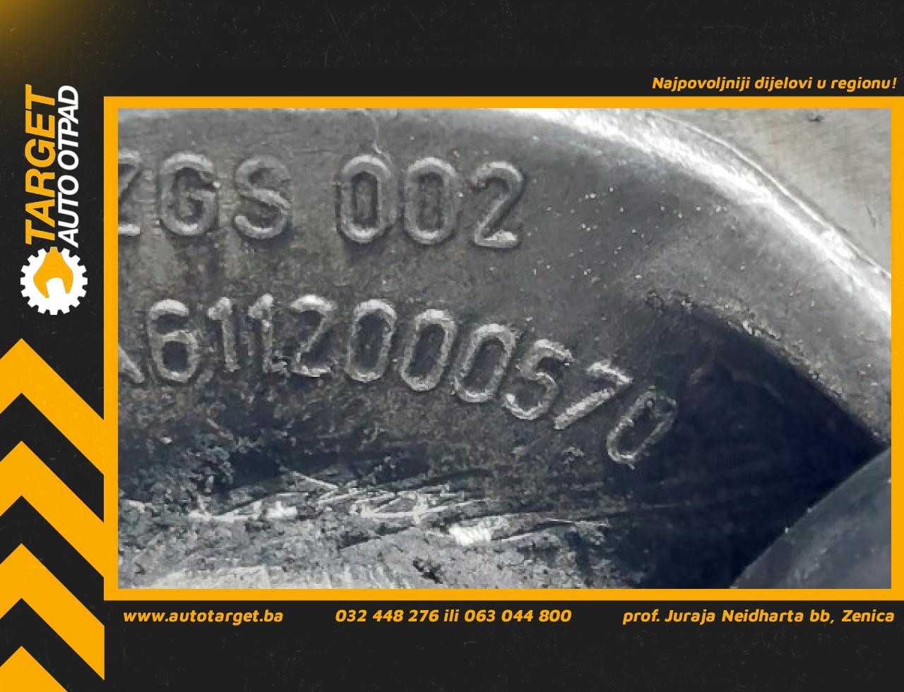 SPANER MERCEDES VITO (W638) V KLASA > 95-03 A6112000570