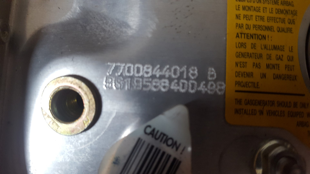 AIRBAG VOLANA RENAULT LAGUNA > 94-01 7700844018B