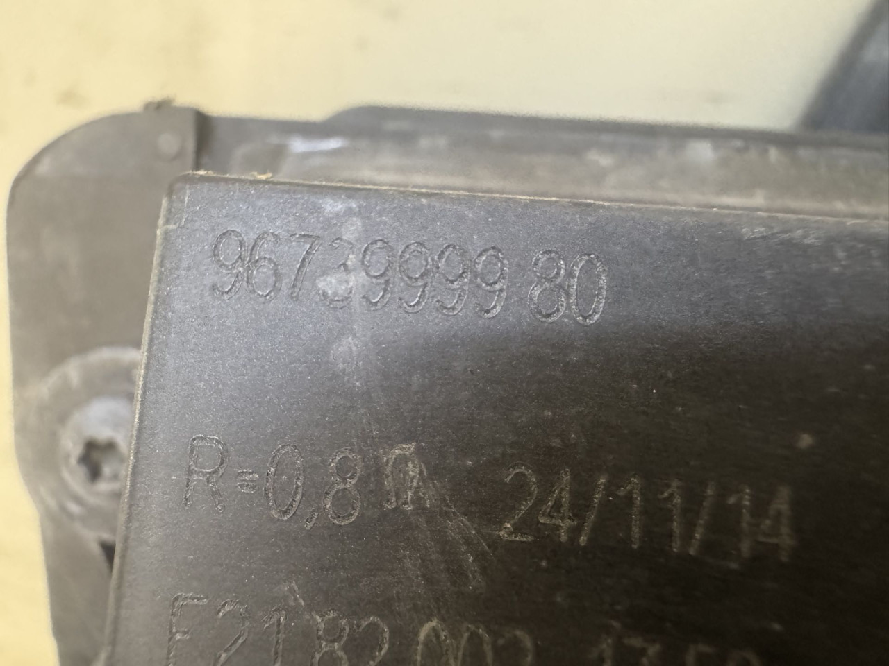 ELEKTRONIKA REOSTAT PEUGEOT 2008 > 13-16 9673999980