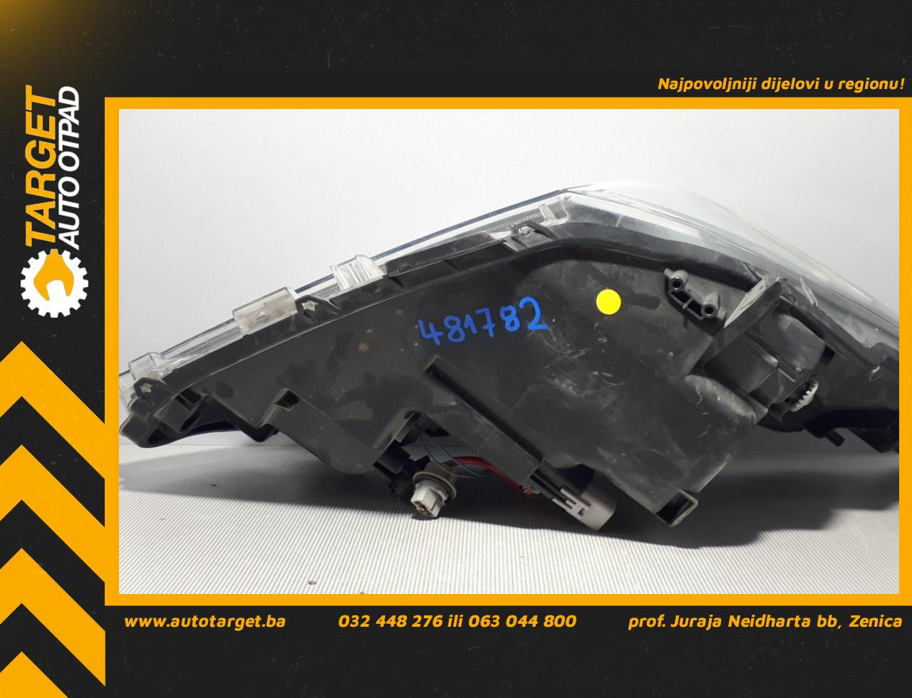 DIJELOVI FAR TOYOTA YARIS > 11-14 0D1600D161