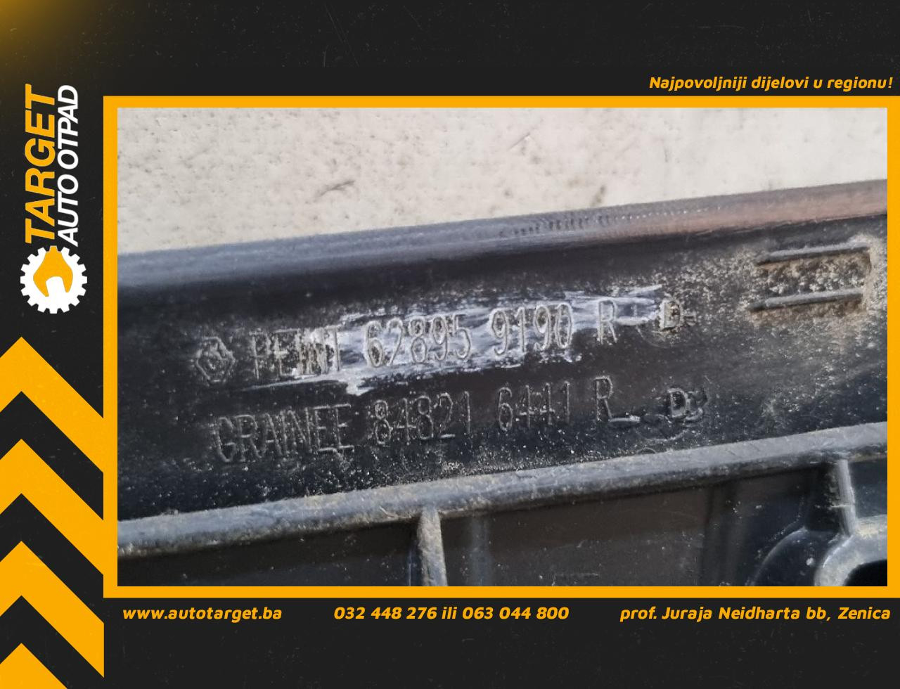 DIJELOVI MASKA RENAULT TRAFIC > 07-14 628959190R