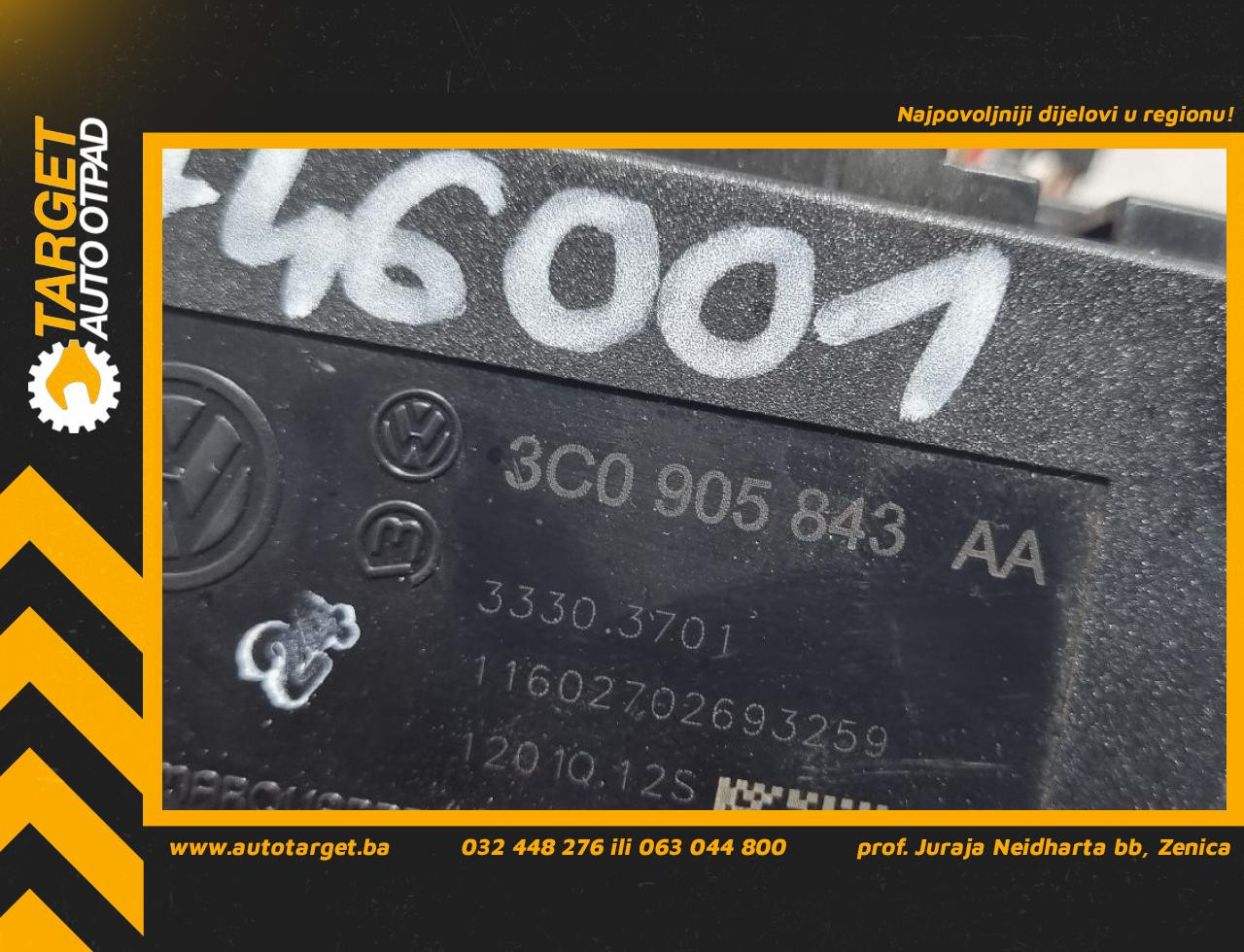 DIJELOVI BRAVA PALJENJA VW PASSAT B7 > 10-14 3C0905843AA