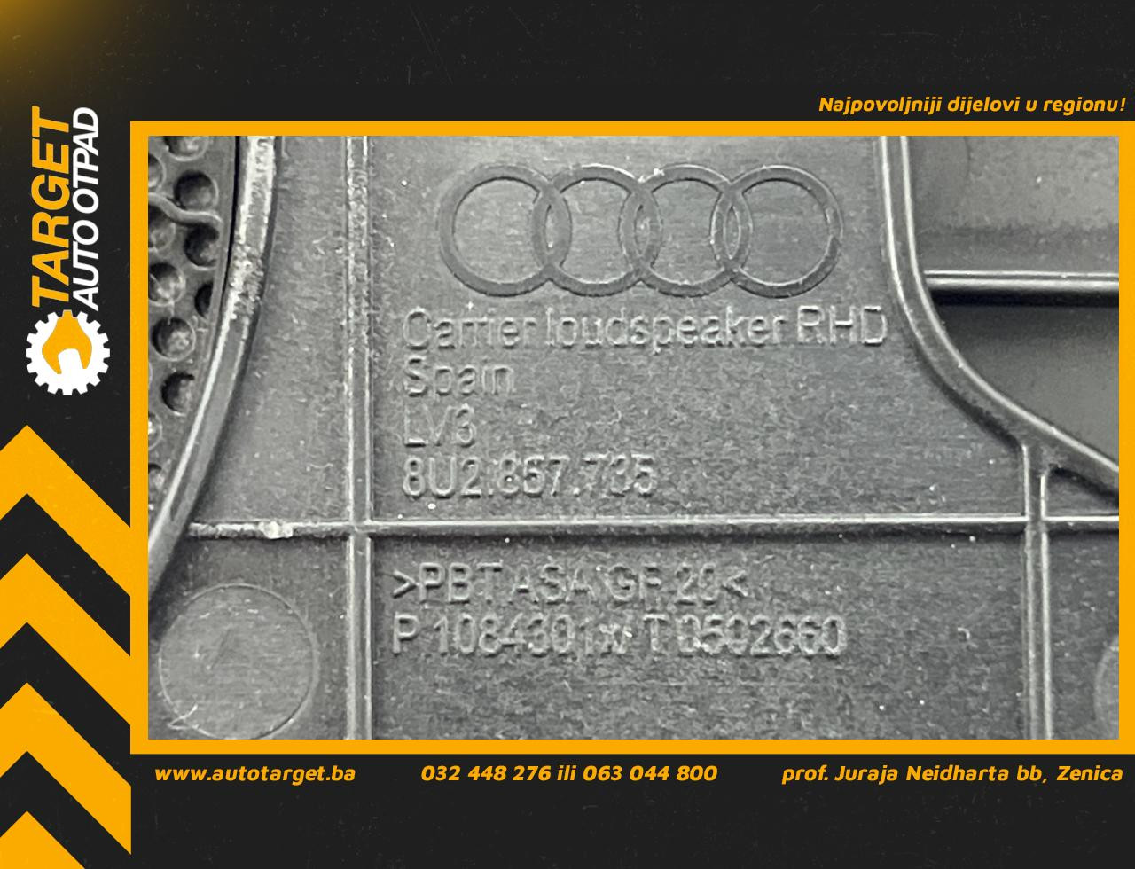 DIJELOVI PLASTIKA AUDI Q3 > 11-15 2.0 8U2857735