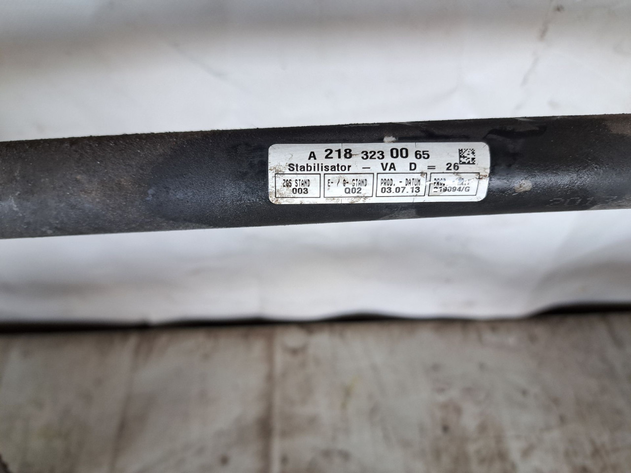 BALANS STANGA MERCEDES E KLASA (W212) > 13-16 A21832300