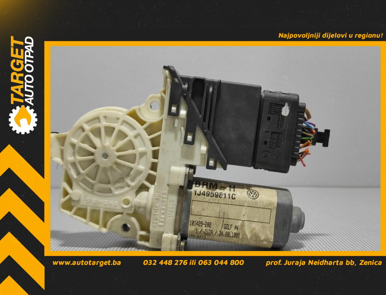 MOTORIC PODIZACA STAKLA VW GOLF 4 > 97-03 1J4959811C
