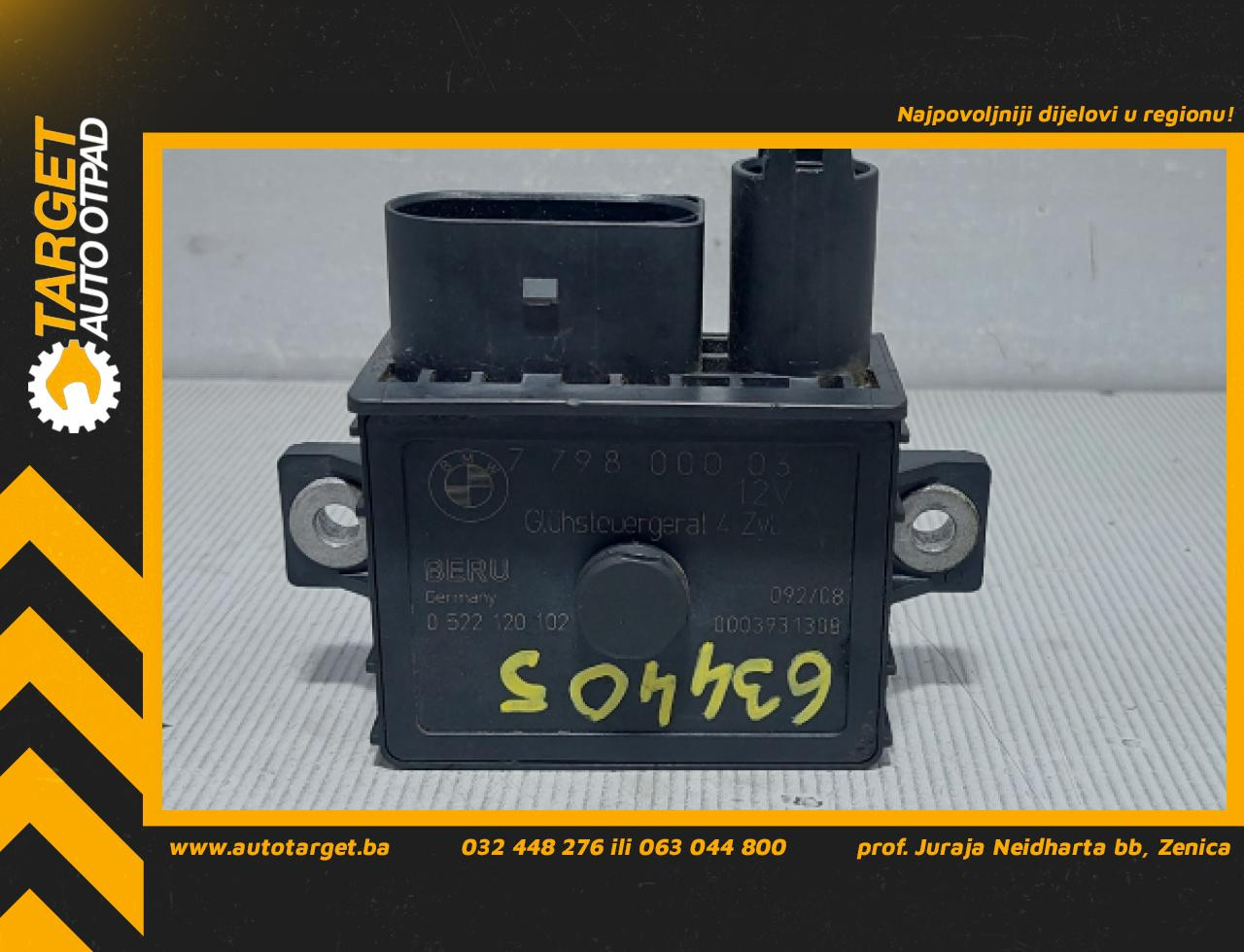 ELEKTRONIKA RELEJ BMW SERIJA 3 (E90/E91) > 05-09 779800003