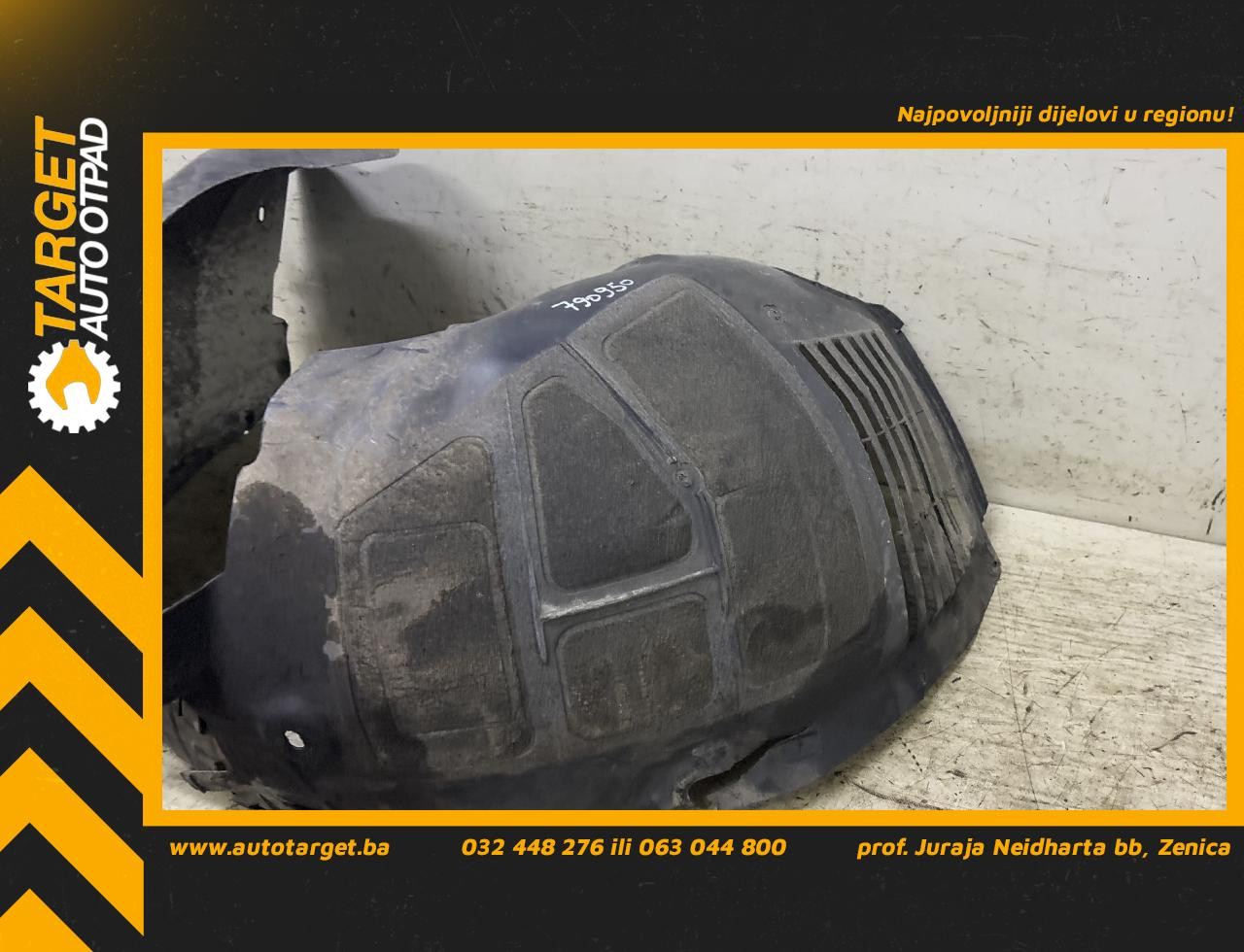 DIJELOVI UNUTRASNJI BLATOBRAN OPEL INSIGNIA > 09-13 2.0