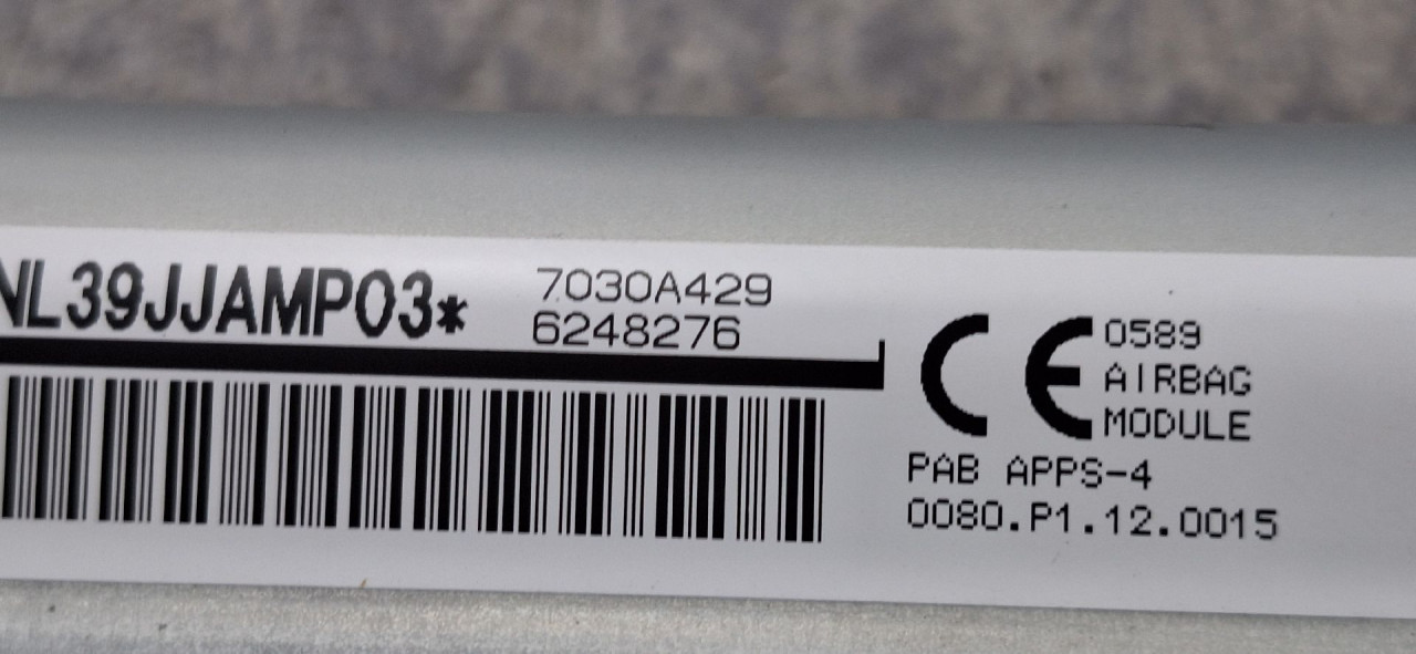 DIJELOVI AIRBAG SUVOZACA MITSUBISHI ASX > 16-19 7030A429