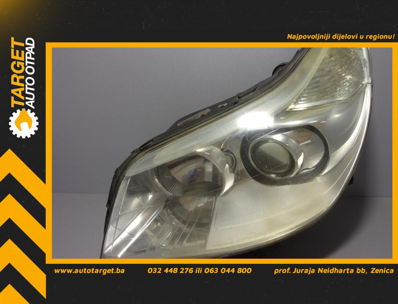DIJELOVI FAR CITROEN C5 > 04-07 CI522013 9650115480