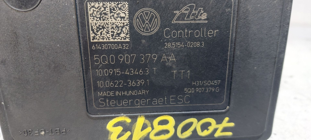 ABS ELEKTRONIKA AUDI A3 (8V1/8VA) > 12-16 5Q0907379AA 5