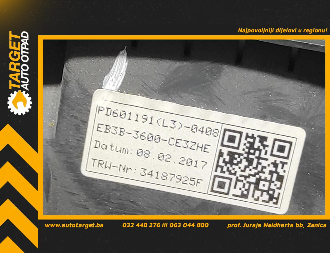 DIJELOVI VOLAN FORD RANGER > 11-15 EB3B3600CE