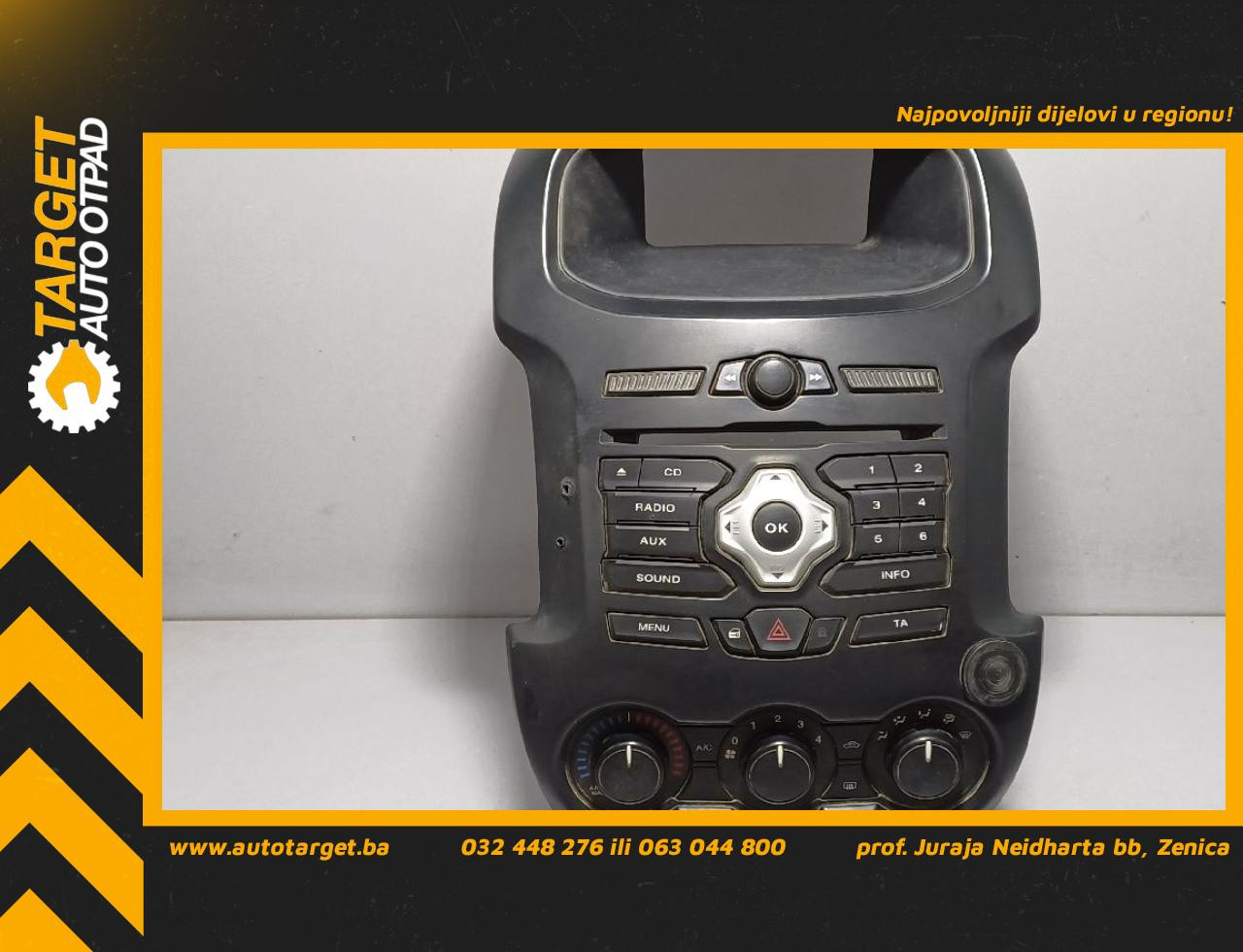 PREKIDACI MULTIMEDIJE FORD RANGER > 11-15 2P912501023A