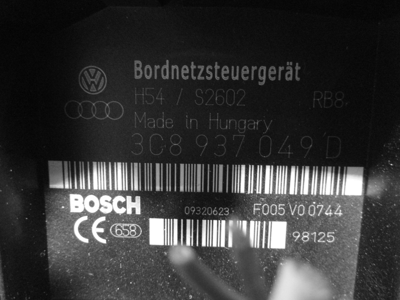 ELEKTRONIKA MODUL VW PASSAT B6 > 05-10 3C8937049D