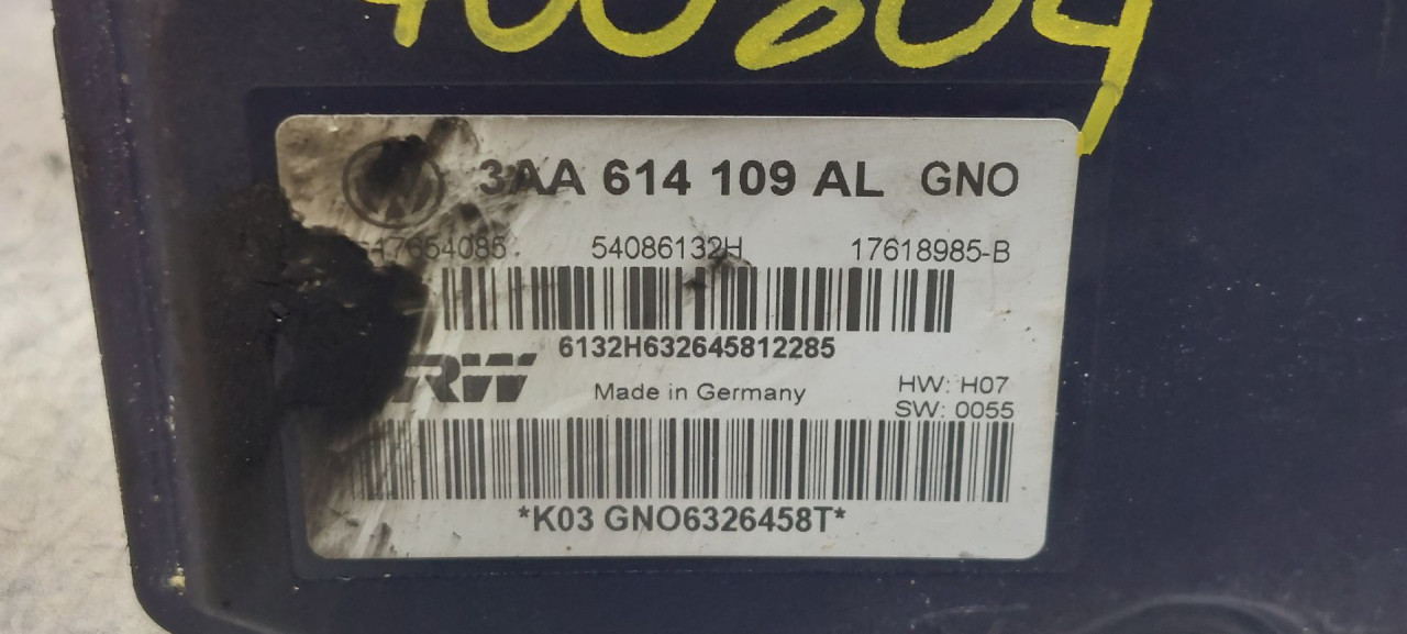 ABS ELEKTRONIKA VW PASSAT B7 > 10-14 3AA614109AL