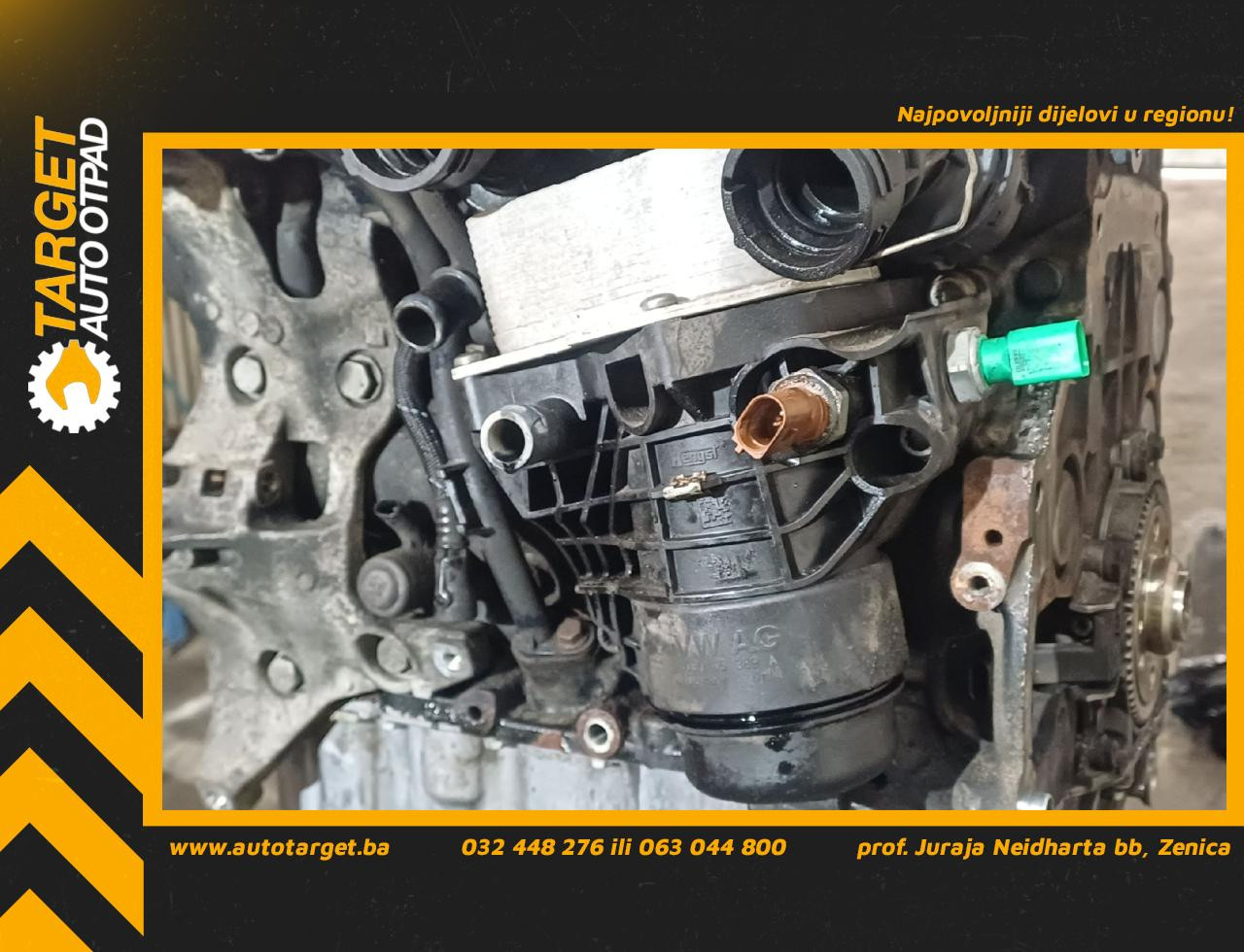 KUCISTE FILTERA ULJA AUDI A3 (8V1/8VA) > 12-16 03N11538