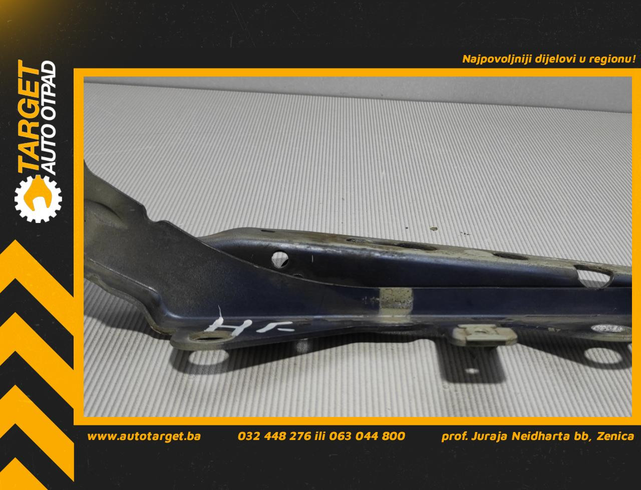 DIJELOVI SKARE OD HAUBE VOLVO S80 > 98-06