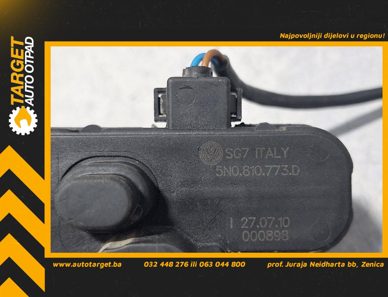 MOTORIC POKLOPCA REZERVOARA VW GOLF 6 SW > 09-13 5N0810773D