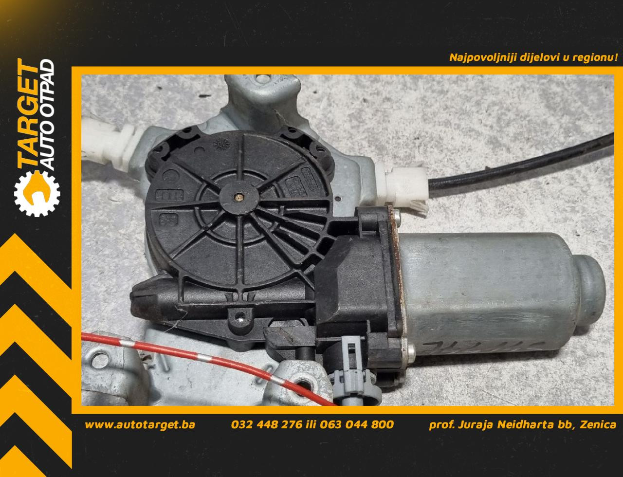 MOTORIC PODIZACA STAKLA NISSAN QASHQAI > 06-10 402191A