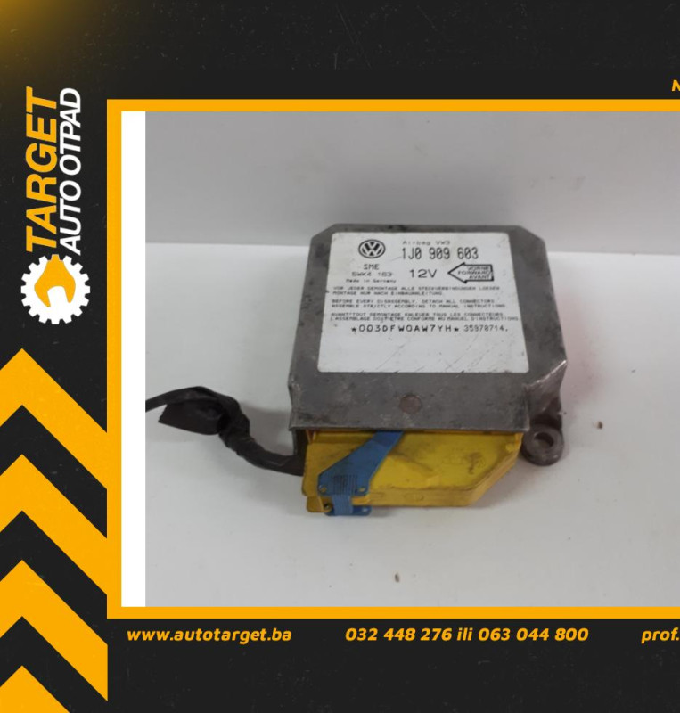 DIJELOVI ELEKTRONIKA AIRBAGA VW POLO > 95-99 1J0909603