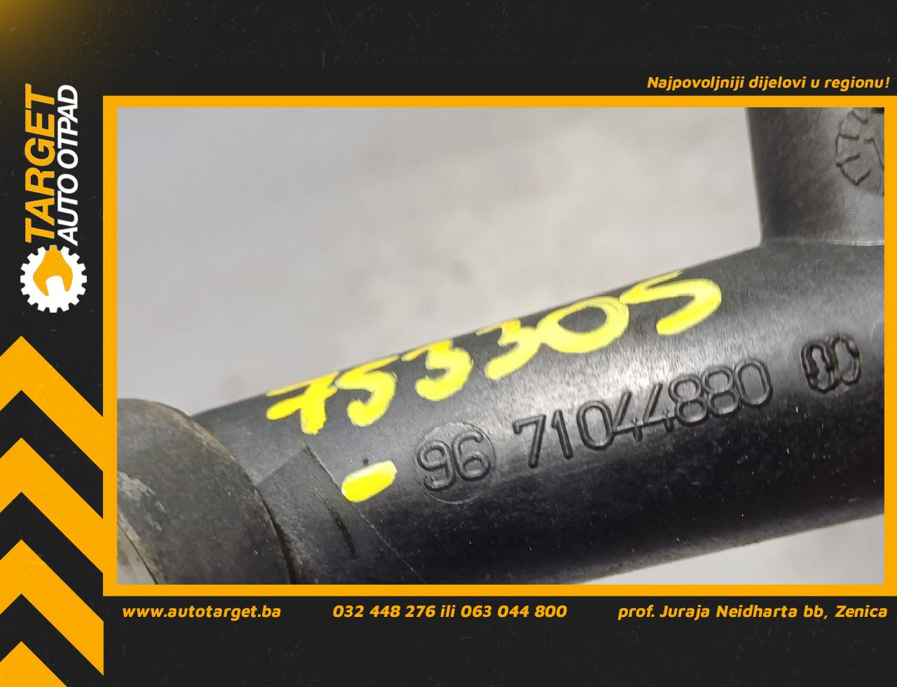 DIJELOVI CRIJEVO PEUGEOT EXPERT > 07-16 2.0 9671044880