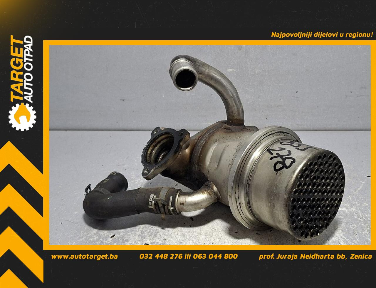 HLADNJAK EGR VENTILA AUDI A3 (8VF/8VK) > 16-20 04L131512BG