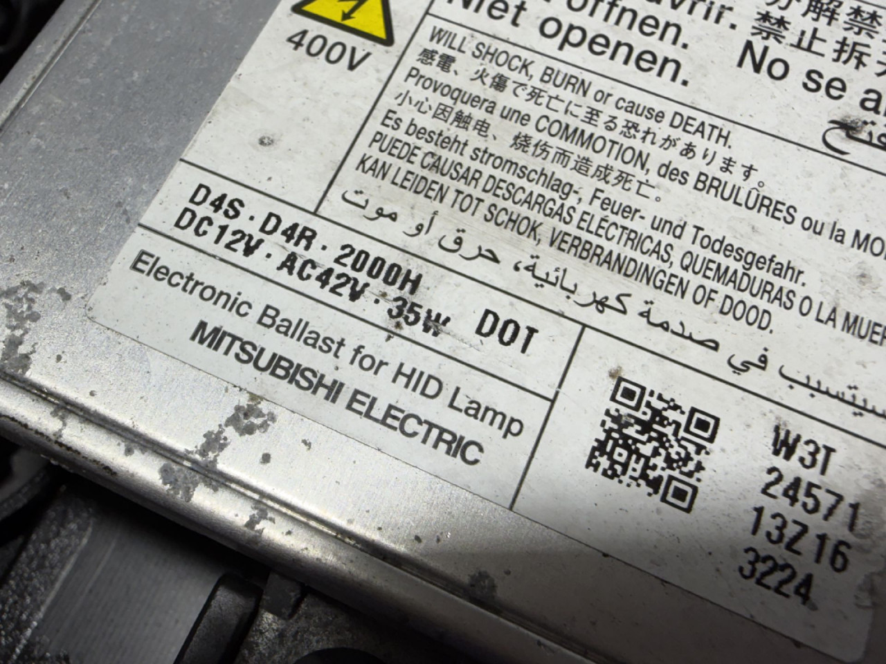 DIJELOVI BALAST FARA MAZDA CX5 > 12-15 2.2 D4SD4R2000H