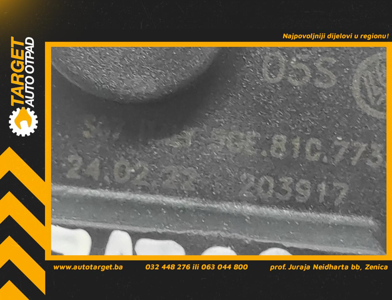 MOTORIC POKLOPCA REZERVOARA VW PASSAT B8 > 14-19 5GE810773B