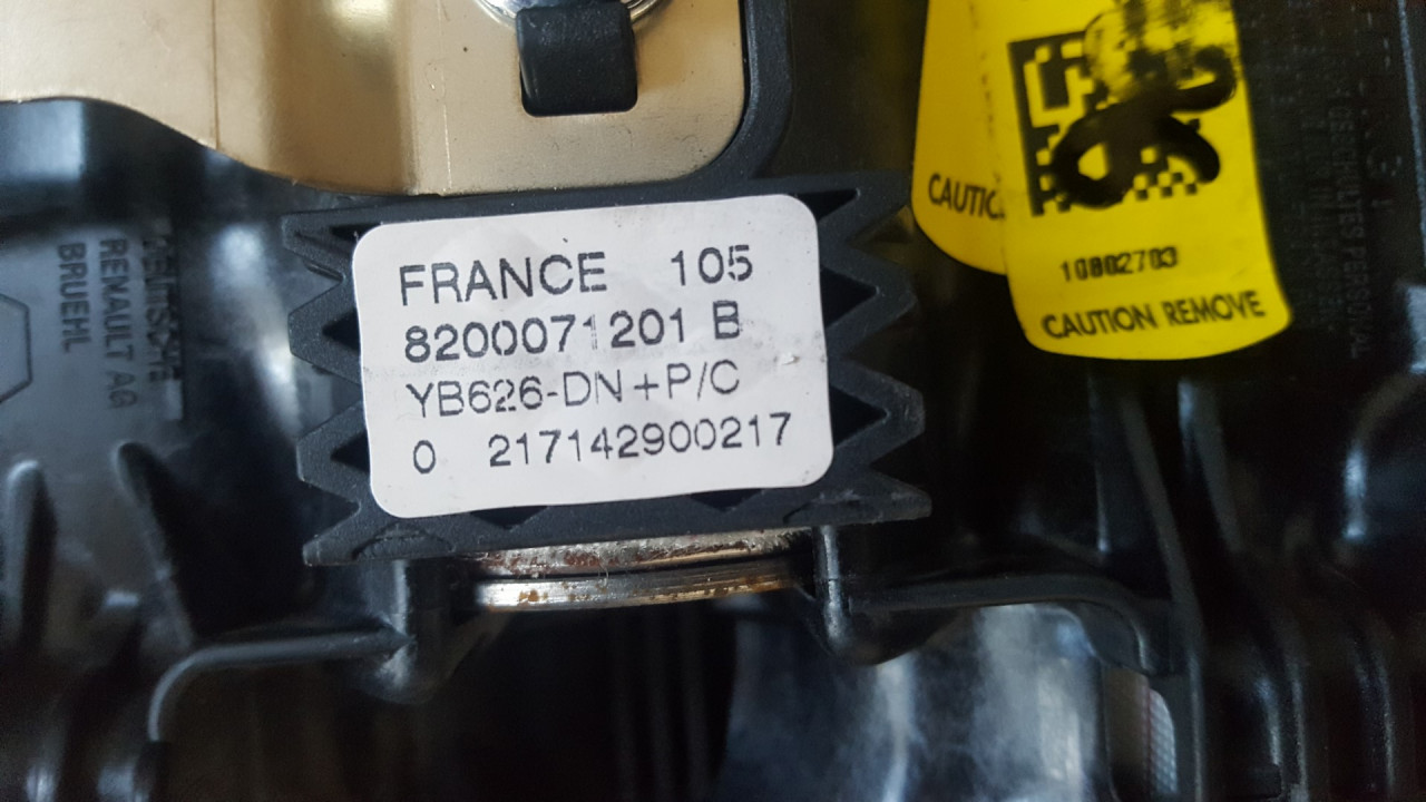 AIRBAG VOLANA RENAULT LAGUNA > 01-05 8200071201B
