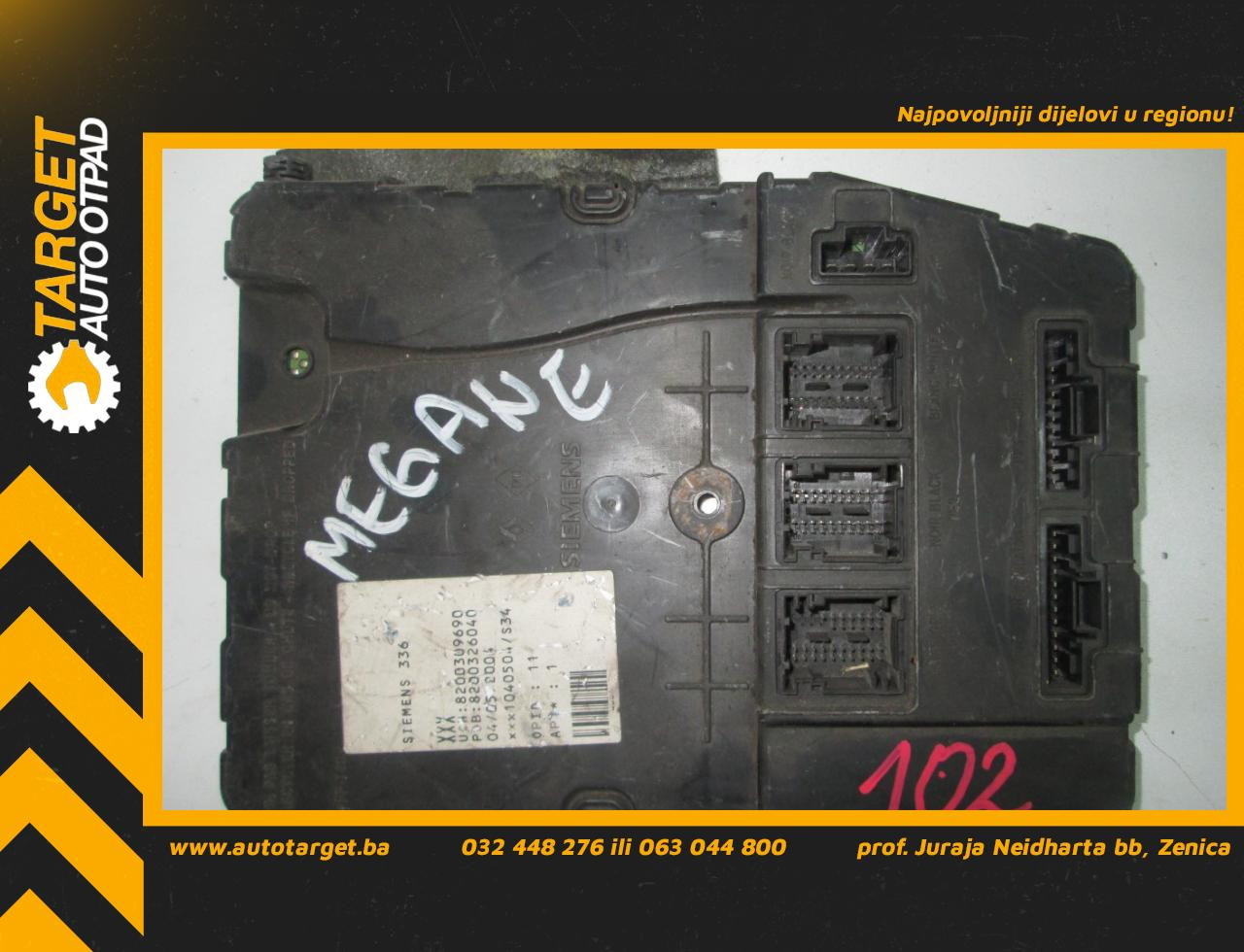 ELEKTRONIKA MODUL RENAULT MEGANE > 02-05 S118400220D