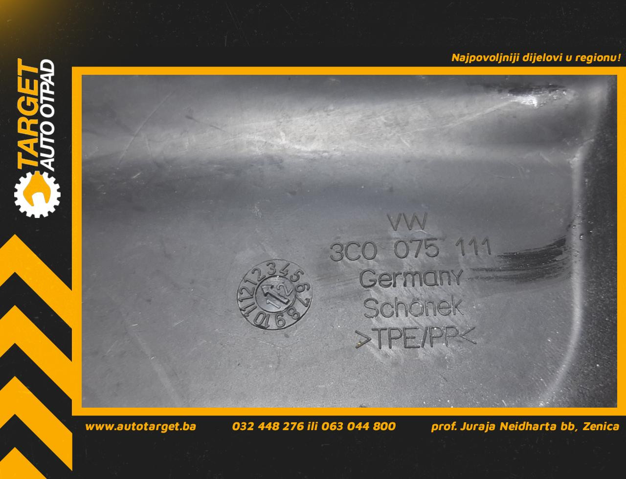 DIJELOVI PLASTIKA VW PASSAT B6 > 05-10 3C0075111