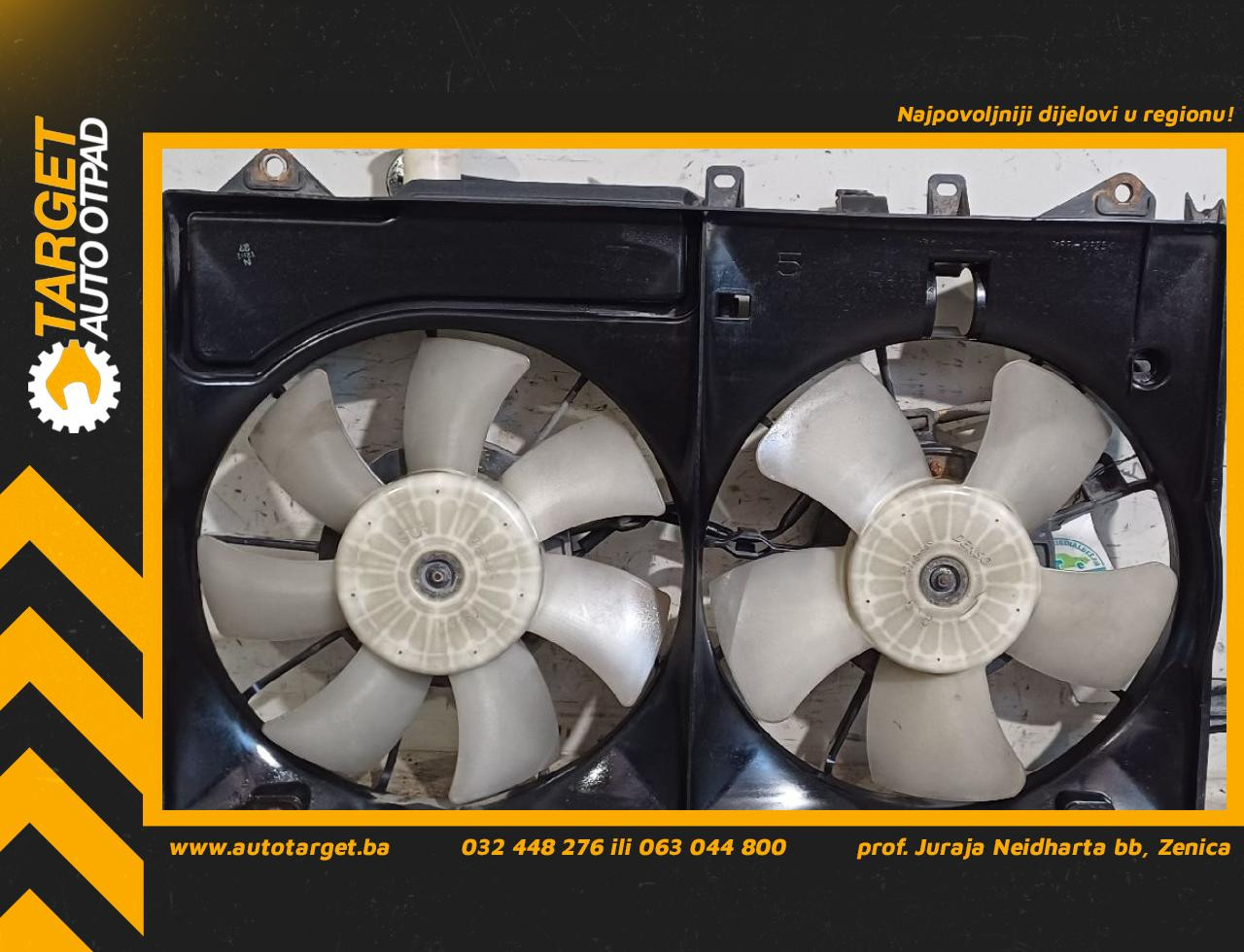 DIJELOVI VENTILATOR TOYOTA PRIUS XW20 > 04-09