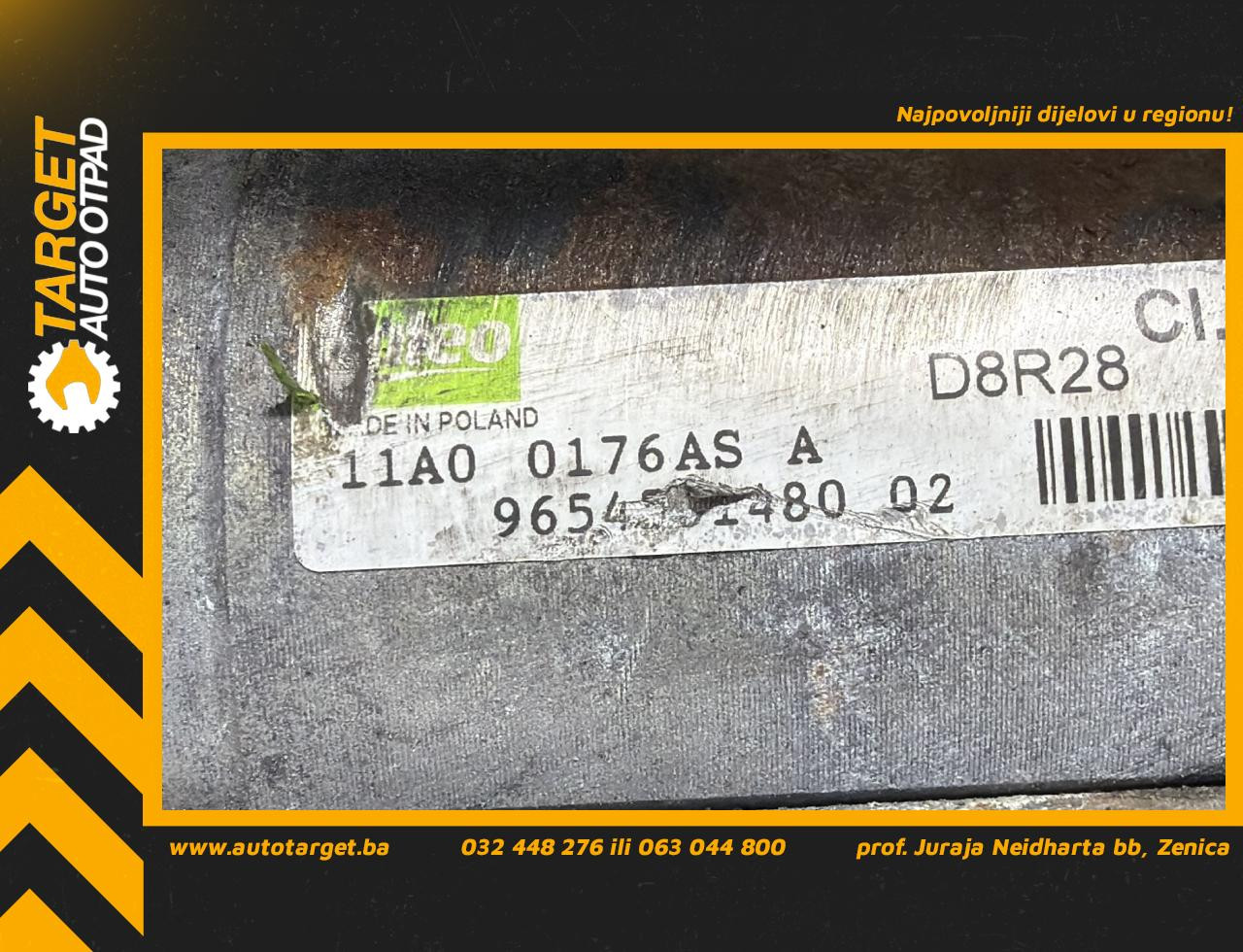 DIJELOVI ALNASER CITROEN C5 > 08-10 2.0 9654561480