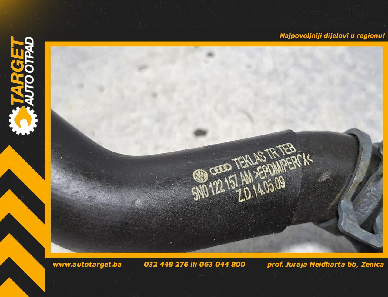 DIJELOVI CRIJEVO VW TIGUAN > 11-15 2.0 5N0122157AM