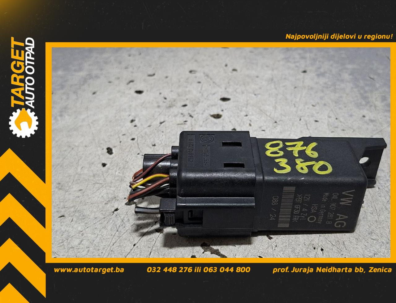 DIJELOVI RELEJ AUDI Q5 (FY) > 20 -  04L907281B
