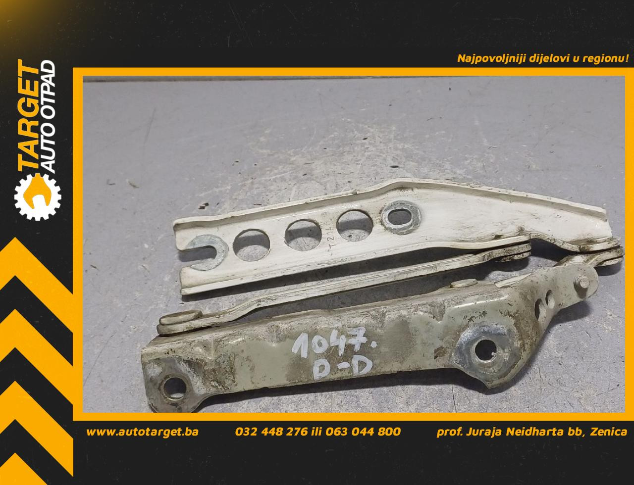 DIJELOVI SKARE OD HAUBE SKODA FABIA > 07-10 1.6 5J0823302