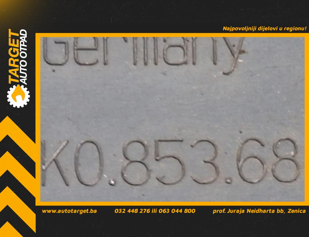 DIJELOVI RESETKA BRANIKA VW CADDY > 03-10 2K0853684