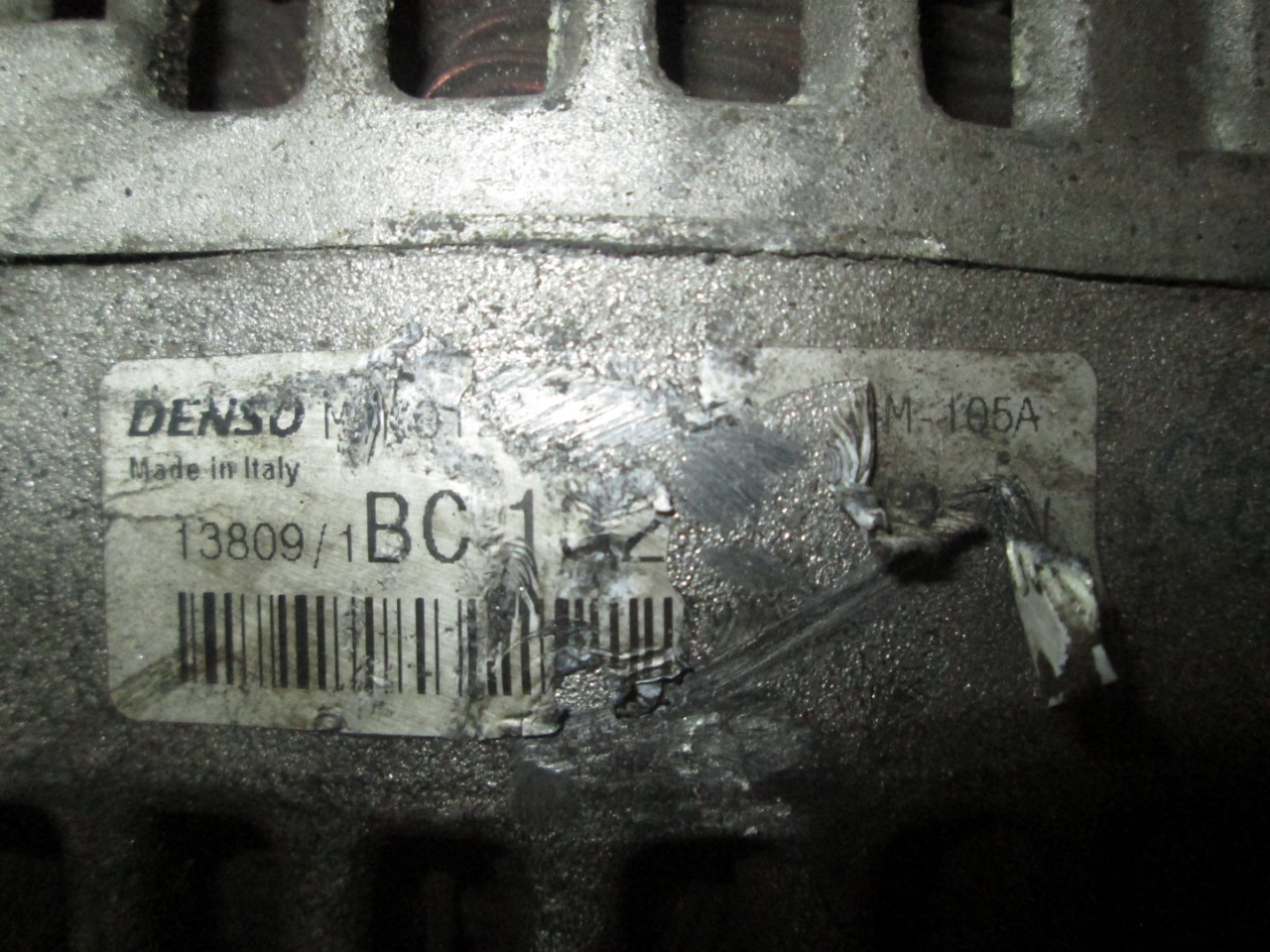 DIJELOVI ALTERNATOR OPEL ASTRA G > 98-03 13809