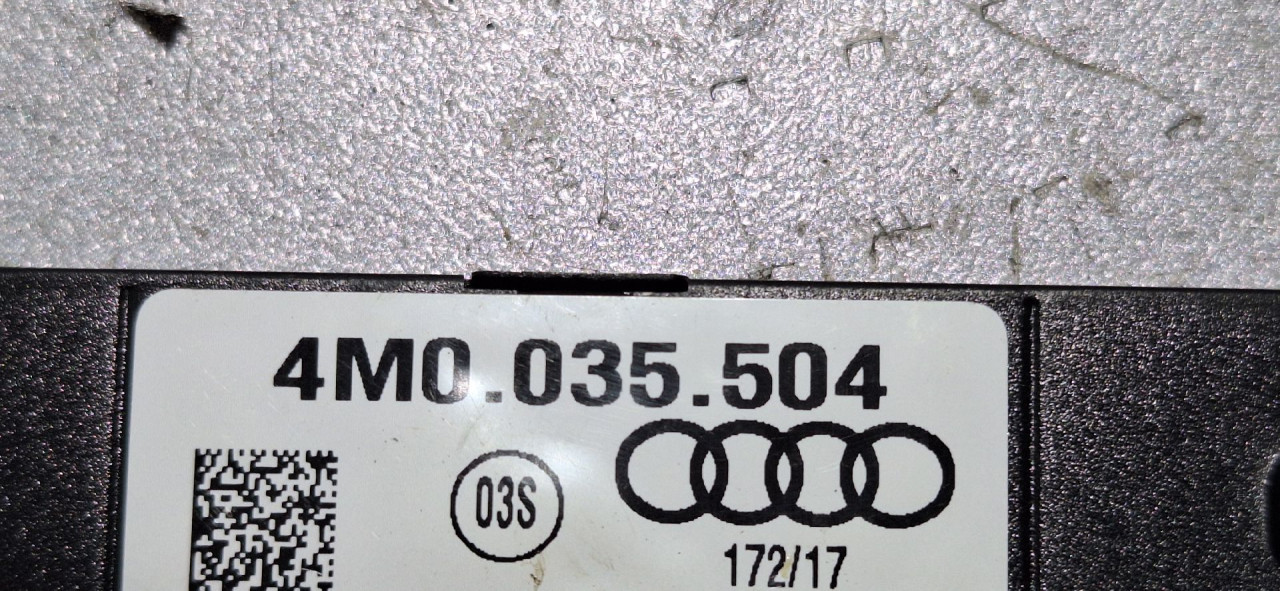 DIJELOVI ANTENA AUDI Q5 (FY) > 17 - 20  4M0035504