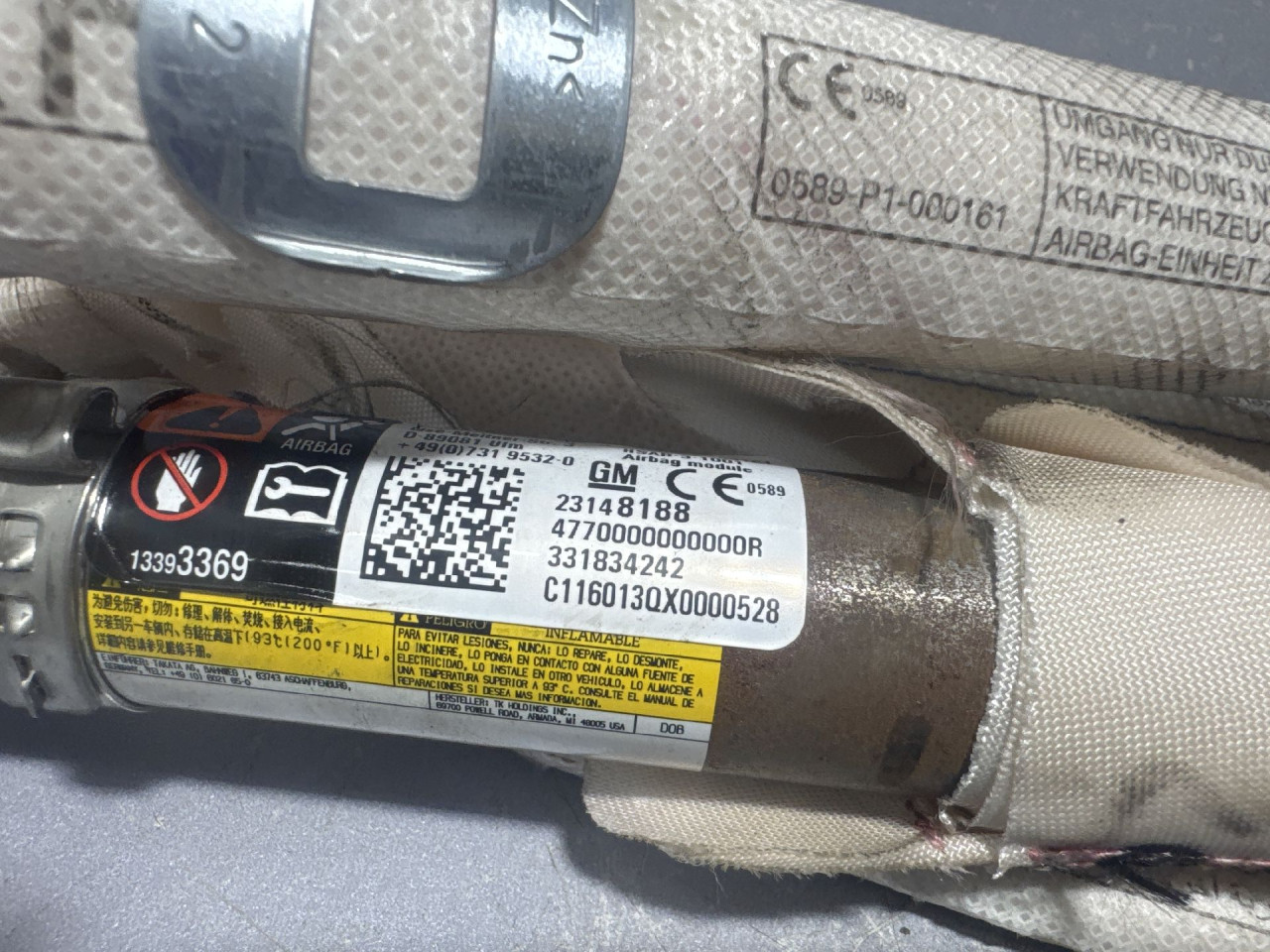 KROVNI AIRBAG OPEL INSIGNIA > 14-16 23148188