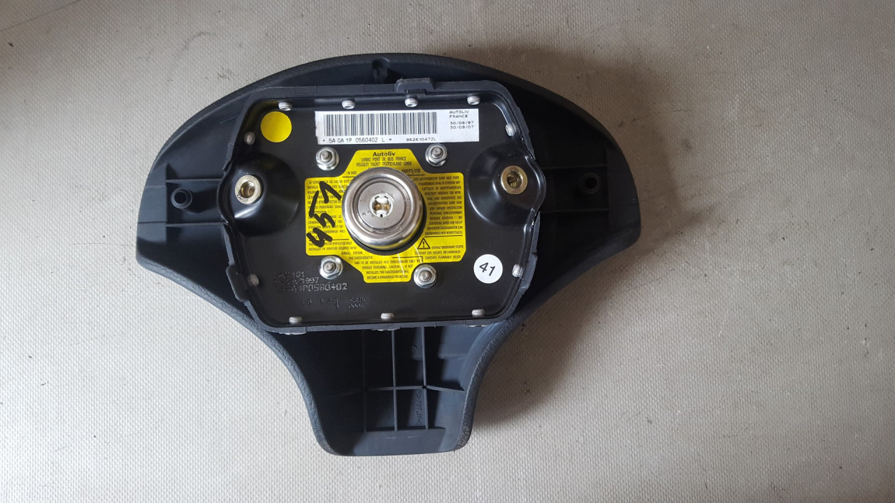 AIRBAG VOLANA PEUGEOT 306 > 97-99 96261047ZL