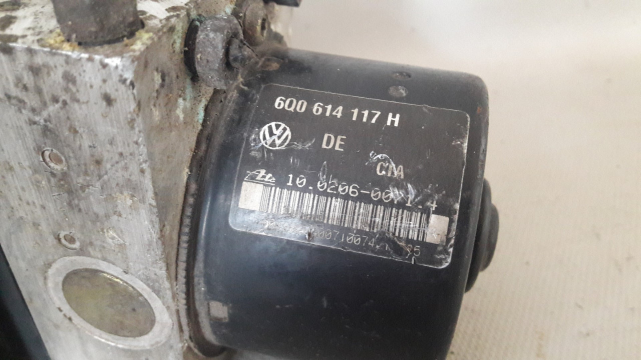 ABS ELEKTRONIKA VW POLO > 01-05 6Q0907379L 6Q0614117H