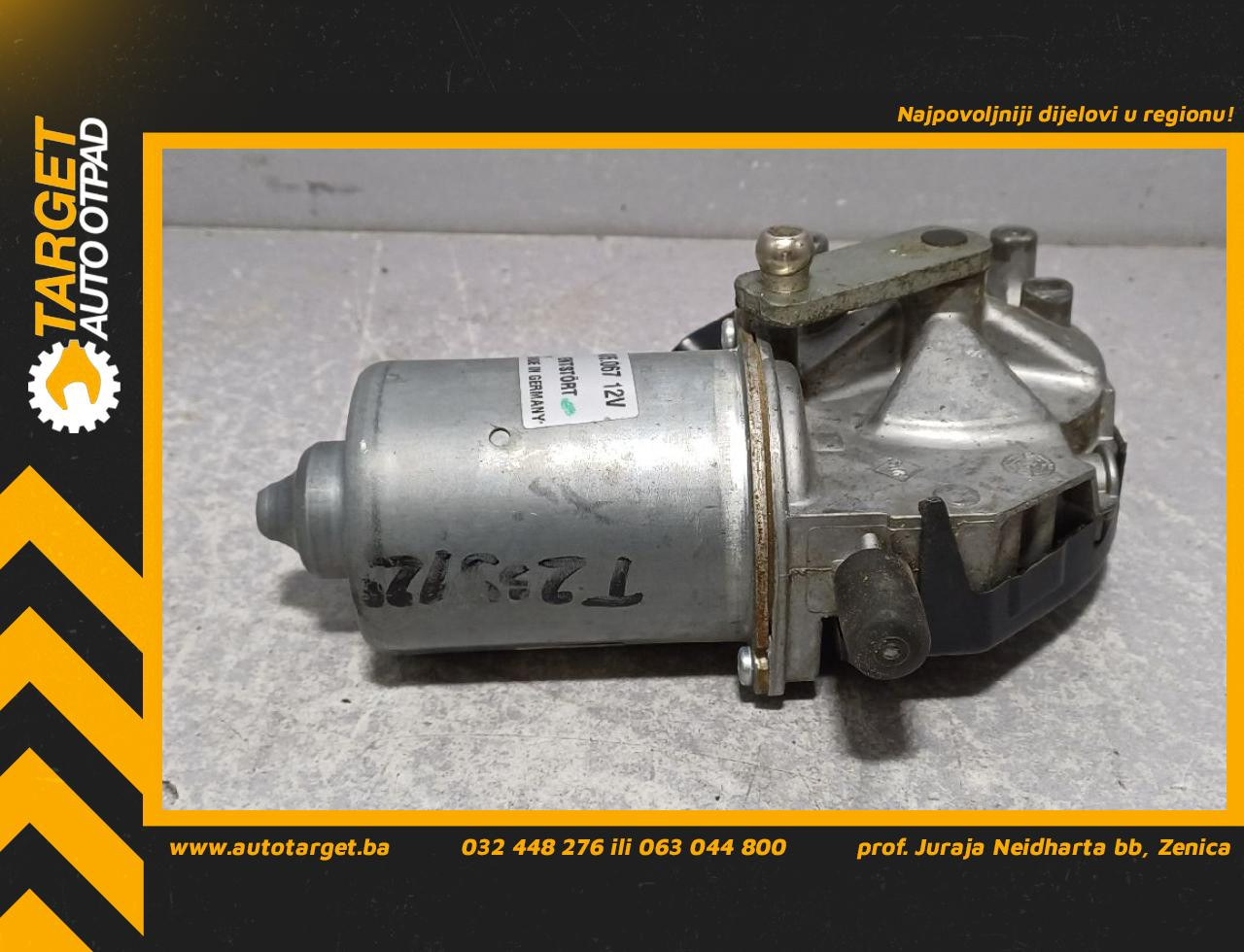 MOTORIC PREDNJEG BRISACA OPEL CORSA D > 06-11 13182340