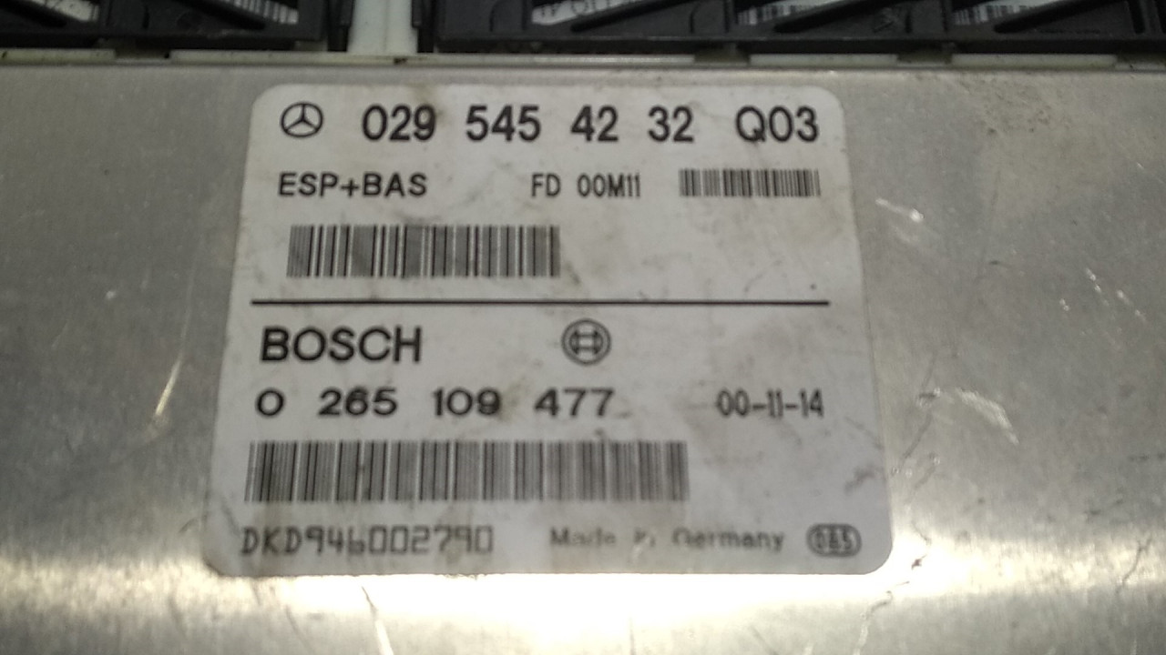 ELEKTRONIKA MODUL MERCEDES A KLASA (W168) > 97-01 02954