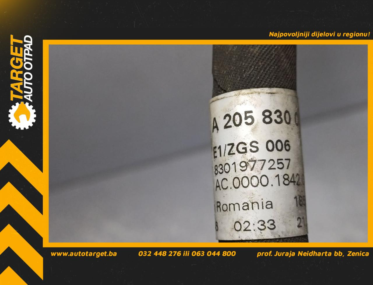 CRIJEVO KLIME MERCEDES C KLASA (W205/S205) > 14-18 A2058300215