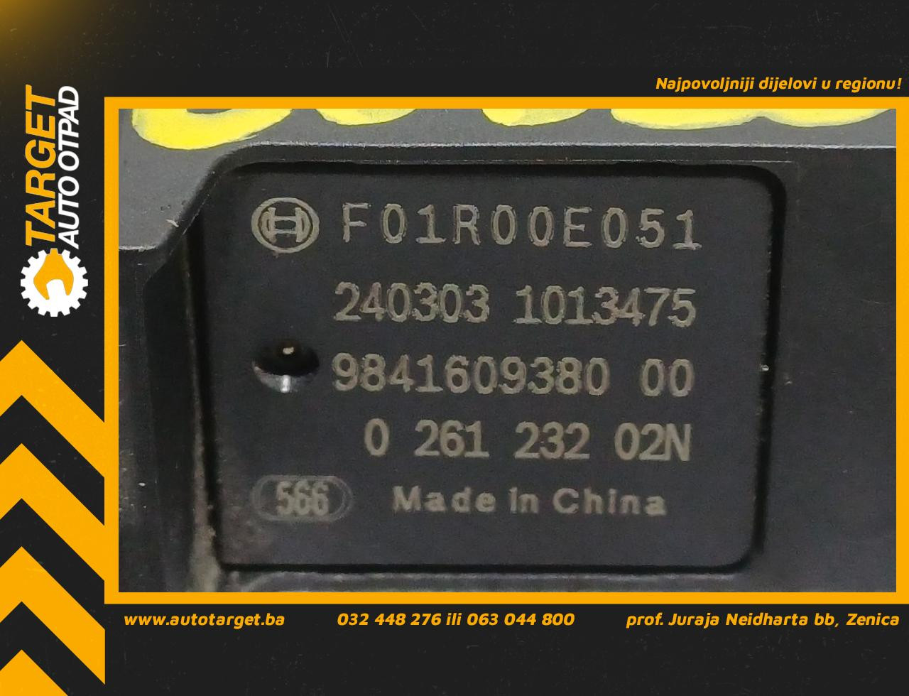 DIJELOVI MAP SENZOR OPEL ASTRA L > 22 -  1.2 9841609380